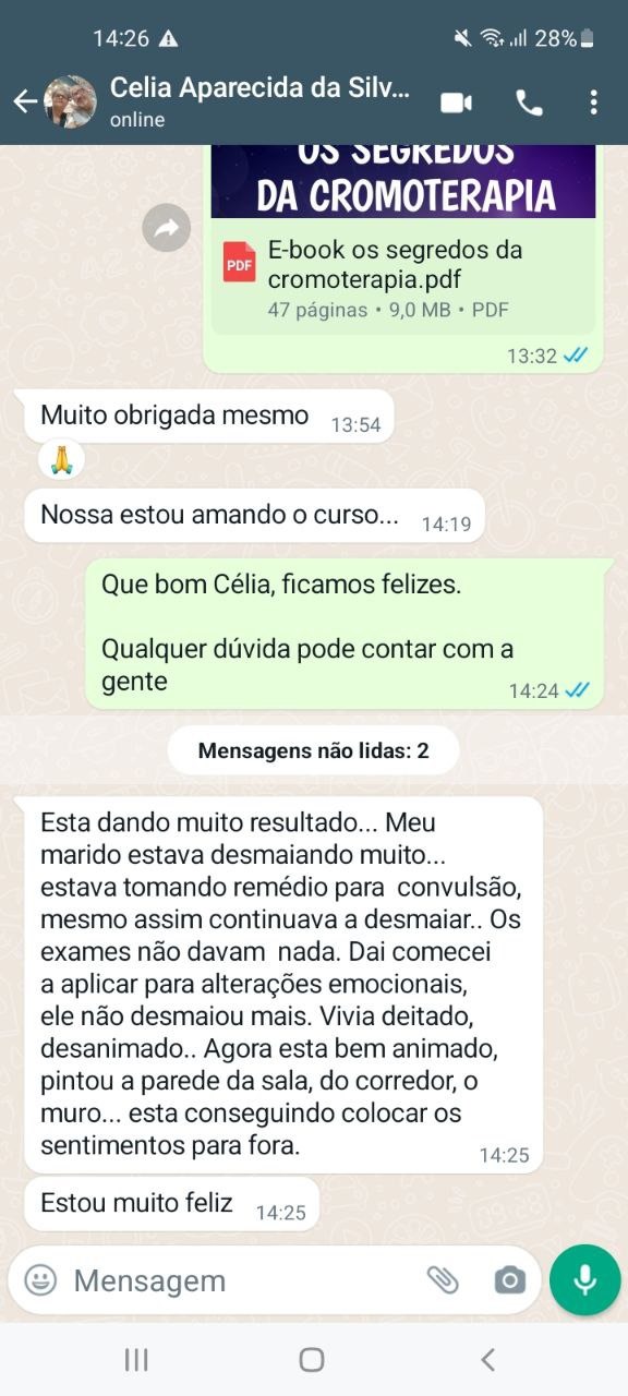 Depoimento whatsapp 1